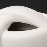 Maxbell Stylish Tissue Box Cover Housewarming Gift Decor for Home End Table Hotel White