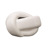 Maxbell Stylish Tissue Box Cover Housewarming Gift Decor for Home End Table Hotel White