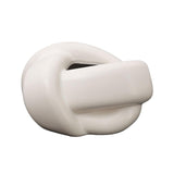 Maxbell Stylish Tissue Box Cover Housewarming Gift Decor for Home End Table Hotel White