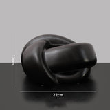 Maxbell Stylish Tissue Box Cover Housewarming Gift Decor for Home End Table Hotel Black