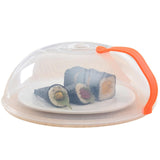 Maxbell Microwave Cover for Foods Washable High Temperature Resistance Transparent