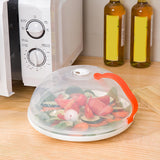 Maxbell Microwave Cover for Foods Washable High Temperature Resistance Transparent