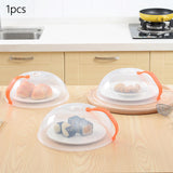 Maxbell Microwave Cover for Foods Washable High Temperature Resistance Transparent