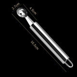 Maxbell Portable Stem Leaf Remover Hanging Durable Stainless Steel for Office Tool