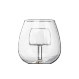Maxbell Creative Red Wine Glass Set with Built in Aerator Western Restaurant Style A