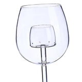 Maxbell Creative Red Wine Glass Set with Built in Aerator Western Restaurant Style B