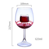 Maxbell Creative Red Wine Glass Set with Built in Aerator Western Restaurant Style B