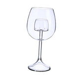 Maxbell Creative Red Wine Glass Set with Built in Aerator Western Restaurant Style B