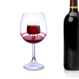 Maxbell Creative Red Wine Glass Set with Built in Aerator Western Restaurant Style B