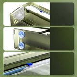 Maxbell Food Wrap Dispenser Slider Cutter Kitchen Organizer for Cling Film Tin Foil