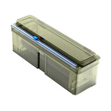 Maxbell Food Wrap Dispenser Slider Cutter Kitchen Organizer for Cling Film Tin Foil