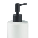 Maxbell Ceramic Soap Dispenser Bottle Empty Pump Bottle for Home Restaurant White