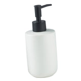 Maxbell Ceramic Soap Dispenser Bottle Empty Pump Bottle for Home Restaurant White