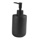 Maxbell Ceramic Soap Dispenser Bottle Empty Pump Bottle for Home Restaurant Black