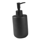 Maxbell Ceramic Soap Dispenser Bottle Empty Pump Bottle for Home Restaurant Black