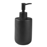 Maxbell Ceramic Soap Dispenser Bottle Empty Pump Bottle for Home Restaurant Black