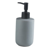 Maxbell Ceramic Soap Dispenser Bottle Empty Pump Bottle for Home Restaurant Gray