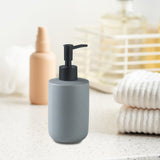 Maxbell Ceramic Soap Dispenser Bottle Empty Pump Bottle for Home Restaurant Gray