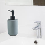 Maxbell Ceramic Soap Dispenser Bottle Empty Pump Bottle for Home Restaurant Gray