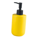 Maxbell Ceramic Soap Dispenser Bottle Empty Pump Bottle for Home Restaurant Yellow