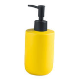 Maxbell Ceramic Soap Dispenser Bottle Empty Pump Bottle for Home Restaurant Yellow