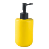 Maxbell Ceramic Soap Dispenser Bottle Empty Pump Bottle for Home Restaurant Yellow