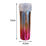 Maxbell Stainless Steel Bling Tumbler Refillable Bling Cups for Women Picnic Office