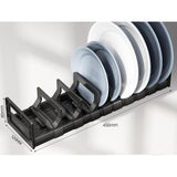 Maxbell Bowl Dish Drain Rack Adjustable Bowl Cup Holder for Kitchen Cabinet Drawer Dish Rack