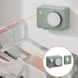 Maxbell Retractable Clothesline Laundry Rack Clothes Drying Rack for Home  Green