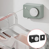 Maxbell Retractable Clothesline Laundry Rack Clothes Drying Rack for Home  Black