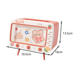 Maxbell Tissue Holder Tissue Dispenser Facial Napkin Box Holder for Table Decoration Pink