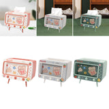 Maxbell Tissue Holder Tissue Dispenser Facial Napkin Box Holder for Table Decoration Pink