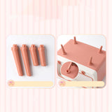 Maxbell Tissue Holder Tissue Dispenser Facial Napkin Box Holder for Table Decoration Pink