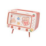 Maxbell Tissue Holder Tissue Dispenser Facial Napkin Box Holder for Table Decoration Pink