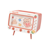 Maxbell Tissue Holder Tissue Dispenser Facial Napkin Box Holder for Table Decoration Pink