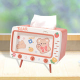 Maxbell Tissue Holder Tissue Dispenser Facial Napkin Box Holder for Table Decoration Pink