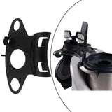 Maxbell Food Processor Storage Rack Stand Holds 5 Accessories for TM6 Cooking Tool Black