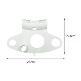 Maxbell Food Processor Storage Rack Stand Holds 5 Accessories for TM6 Cooking Tool White