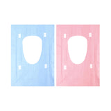 Maxbell 20x Portable Disposable Toilet Seat Cover Nonslip for Kids and Adults Hotels Blue