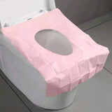 Maxbell 20x Portable Disposable Toilet Seat Cover Nonslip for Kids and Adults Hotels Pink