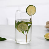 Maxbell Glass Bubble Tea Cups Wide Mouth Transparent for Iced Coffee 470ml