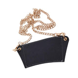 Maxbell PU Leather Shoulder Cup Holder Universal for Luggage Hiking Cup Accessories Black