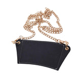 Maxbell PU Leather Shoulder Cup Holder Universal for Luggage Hiking Cup Accessories Black