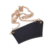 Maxbell PU Leather Shoulder Cup Holder Universal for Luggage Hiking Cup Accessories Black