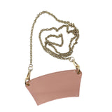 Maxbell PU Leather Shoulder Cup Holder Universal for Luggage Hiking Cup Accessories Pink