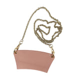 Maxbell PU Leather Shoulder Cup Holder Universal for Luggage Hiking Cup Accessories Pink