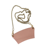 Maxbell PU Leather Shoulder Cup Holder Universal for Luggage Hiking Cup Accessories Pink