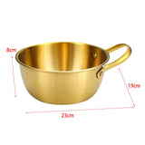 Maxbell Portable Ramen Noodle Pot Stockpot Soup Bowl Salad Bowl for Dorm Camping M