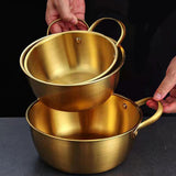 Maxbell Portable Ramen Noodle Pot Stockpot Soup Bowl Salad Bowl for Dorm Camping M