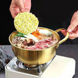 Maxbell Portable Ramen Noodle Pot Stockpot Soup Bowl Salad Bowl for Dorm Camping M